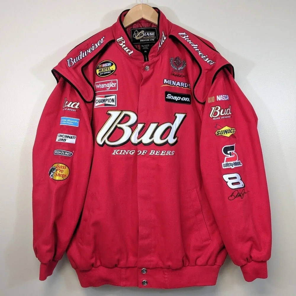 Vintage Budweiser Nascar Jacket - Picture 1 of 6